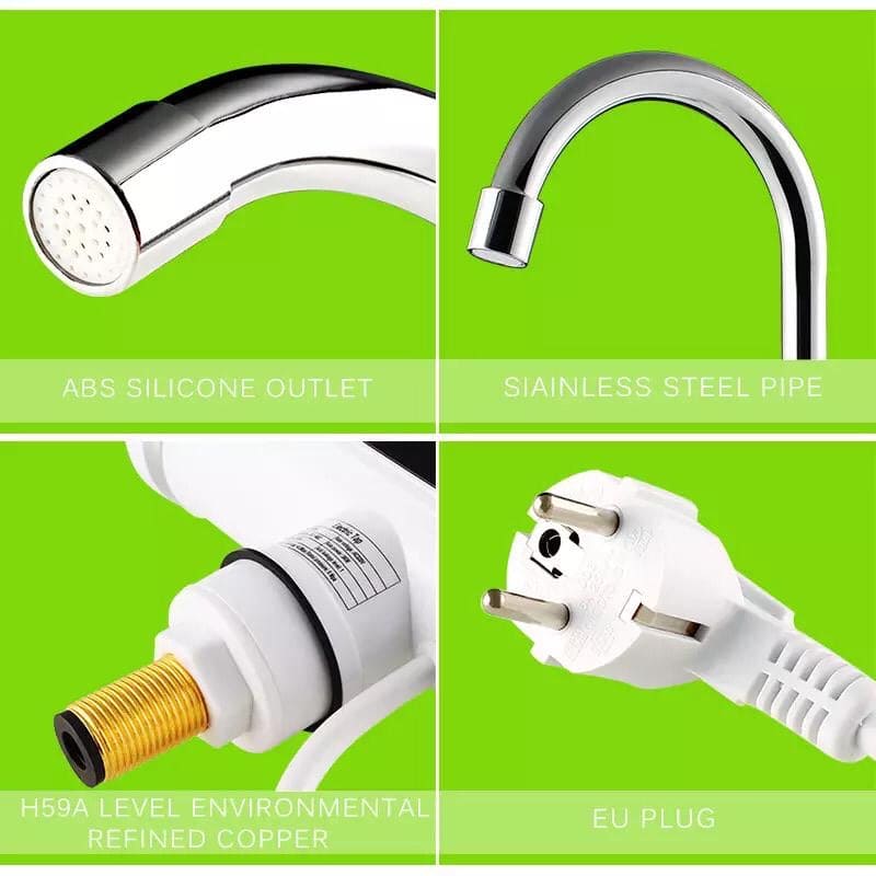 Electric Faucet Tap, Electric Hot & Cold Water Tap, Instant Water Heater Electric Faucet Tap, Electric Hot & Cold Water Tap, Instant Water Heater